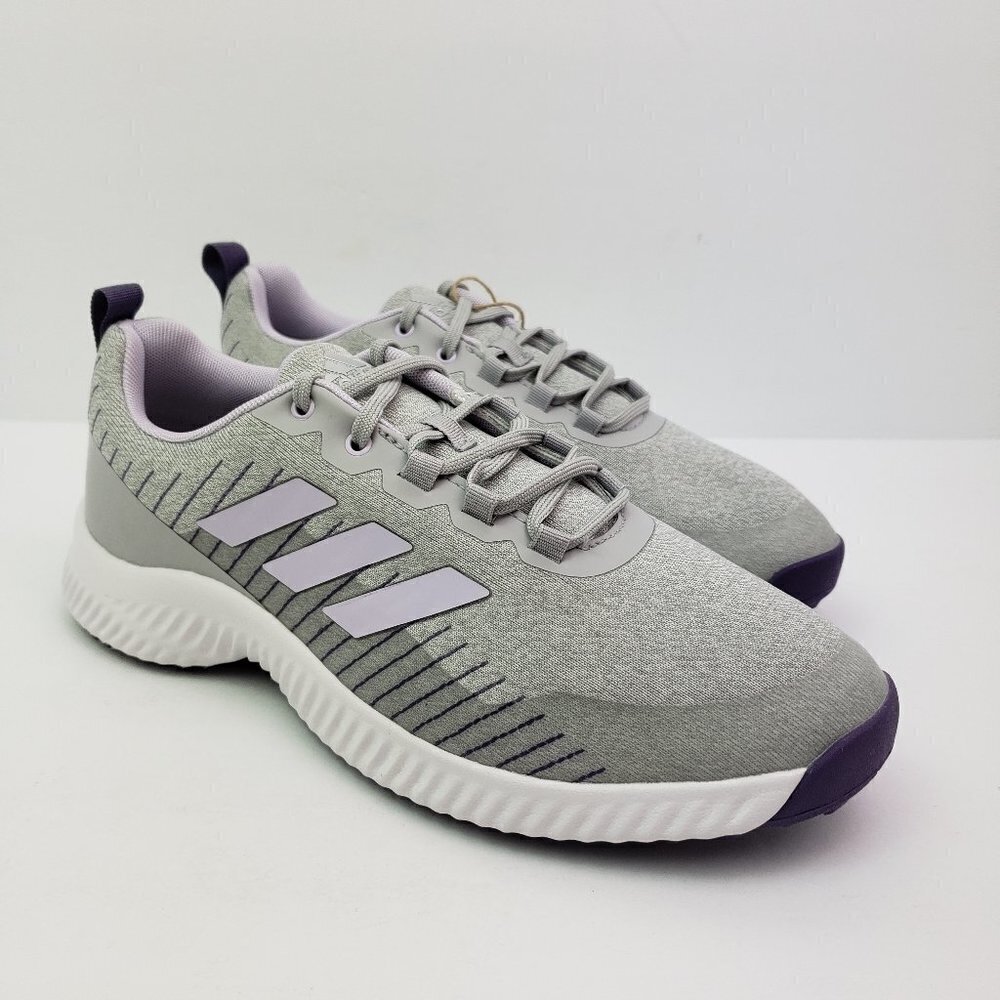 NEW Adidas Response Bounce 2 Womens Size 6 Gray Purple Golf Sneaker Shoes EF2004